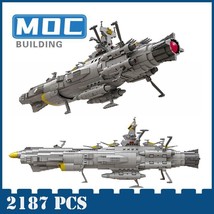 Space Battleship Andromeda Model Building Blocks Set Military MOC Bricks Toys - £158.64 GBP