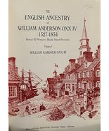 The English Ancestry of William Anderson Oxx, IV : Bristol &amp; Newport, Rh... - $9,430.94 MXN