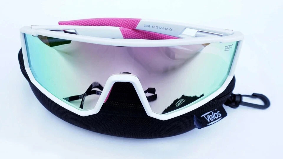 Velos™ Polarized  Sport Sunglasses  Softball Cycling  Mirror Lenses whit... - $17.99