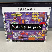 Friends TV Show Jigsaw Puzzle 1000 Pieces - Iconic Quotes &amp; Moments - $17.81