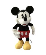 Walt Disney Mickey Mouse 15 in Plush Poseable and Bendable Very Clean Ag... - $12.99