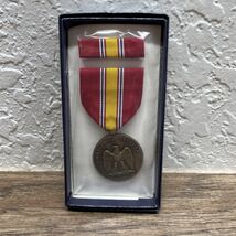 NEW NATIONAL DEFENSE SERVICE MEDAL &amp; RIBBON SET MILITARY GI ISSUE KG JD - $9.89