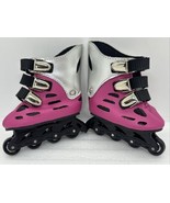 American Girl Roller Blades For 18” Dolls Hot Pink, Silver &amp; Black Cute!... - $9.50