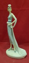 Vintage Seymour Mann Art Deco Figurine Statue 14&quot; - £23.46 GBP