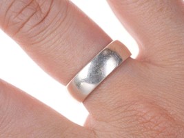 James Avery Sterling 1/4&quot; band ring - £39.45 GBP