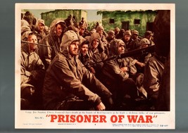 Prisoner Of WAR-LOBBY CARD-#4-1954-RONALD REAGON-STEVE Forrest FN/VF - £30.89 GBP