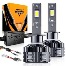 AUXBEAM F22 H1 , 6500K Cool White, 110W Headlight/Foglight Bulbs, 24K Lu... - $37.39