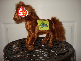 Derby 132 Ty Beanie Babies Race Horse Born May 2006 NWT  - $12.00