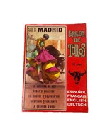 1967 Bullfighting Booklet Corrida de Toros Madrid Vintage Spanish Culture - $24.68 CAD