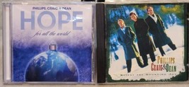 Lot 2 Phillips Craig &amp; Dean Christmas (CD 1996, 2013) Repeat Resounding Joy~Hope - £5.34 GBP