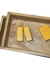 Vintage Mah Jong Set, Bakelite Butterscotch 154 Tiles & 5 Racks Case image 9