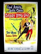 Daddy Long LEGS-FRED ASTAIRE-NM!-1955 One Sheet Nm - £382.69 GBP