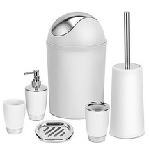 [Pack of 2] Bathroom Accessories Set 6 Pcs Bathroom Set Ensemble Complet... - £40.01 GBP