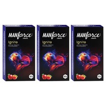 Manforce Ignite Apple-Peach Flavoured Extra Dotted Condoms -10 Pieces(Pa... - £22.13 GBP