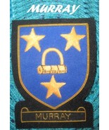 MURRAY SCOTTISH CLAN NAME BADGE GOLD SILVER BULLION NEW HAND EMBROIDERED... - €10,82 EUR