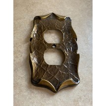 Vintage Brass Amerock Carriage House Outlet Plate Cover - £9.33 GBP