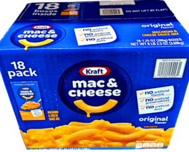 Kraft Macaroni &amp; Cheese Sauce Mix Original 18 x 7.25 Ounce Cups EXP 04/2026 - $511.76 MXN