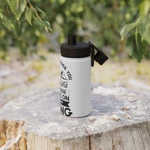 Stainless Steel Water Bottle with Sports Lid - BPA-Free, Double-Wall for... - £29.96 GBP+