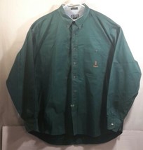 Ralph Lauren Chaps Shirt Mens XL Button Down L/S Casual Dress 54&quot; Chest - £18.32 GBP