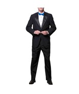 Mens 2 Piece Polyester Tuxedo Suit with Notch Collar - £53.04 GBP+