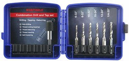 Nortools Drill Tap Hss Combination Drill And Tap Set With 1/4 Inch Quick... - $30.98