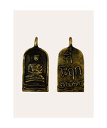 Buddhist Monk Inspired Amulet Coin From Wat Kamphaeng First Edition Thai... - $39.00