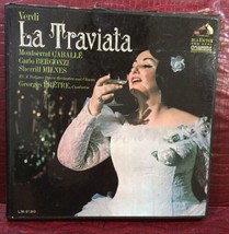Verdi La Traviata Opera Classical Boxed Lp Set Rca Lsc 6180 - £11.93 GBP