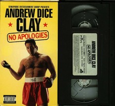 Andrew Dice Clay No Apologies Vhs Bmg Video Tested - £5.46 GBP