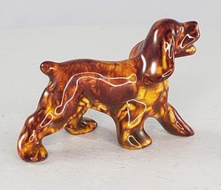 Hagen Renaker Copy? Test Color? Cocker Spaniel Dog Walking Red Orange - £43.09 GBP