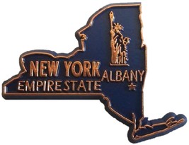 New York the Empire State Souvenir Fridge Magnet - £4.71 GBP