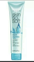 Avon Skin So Soft Aqua Express Hand + Watermint  Hand Lotion 3.4oz. New! - £7.72 GBP