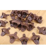 30 Rustic Cast Iron OPEN HERE Wall Mounted Beer Bottle Openers Bar Whole... - $649.69 MXN