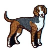 American Foxhound Dog Patch Iron on No Name - $6.50