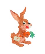 Easter Rabbit Figure Popcorn Art Decoration - £15.36 GBP