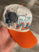 Vintage Team Heroes Miami Dolphins Graffiti Snapback Hat Super Rare - £99.61 GBP