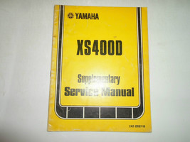 1978 Yamaha XS400D Supplementary Service Manual FACTORY OEM BOOK 78 FADE... - $14.96