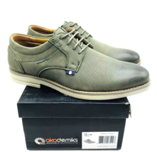 Akademiks Men&#39;s Range -01 Oxfords - Olive Green, US 7M / EUR 40 - $25.29