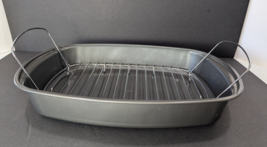 Wilton Roasting Pan Non Stick 11 x 15.5 x 2.5 Roaster - $370.45 MXN