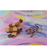 True Genius Roman Arches &amp; Appian Way Puzzles Brain Teasers Wooden Cube ... - $7.00 CAD