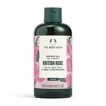 The Body Shop Vegan British Rose Floral &amp; Refreshing ShowerGel AllTypeSk... - $30.74