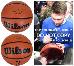 Luka Doncic Dallas Mavericks signed NBA basketball COA exact proof autographed - £583.87 GBP