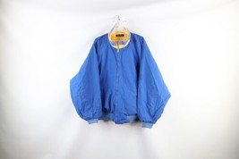 Vintage 90s Nautica Mens Size Large Faded Spell Out Reversible Sailing Jacket - £54.54 GBP