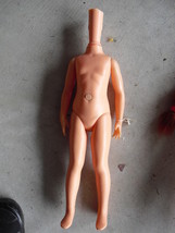 Vintage 1969 Plastic Ideal Chrissy Doll Body Arms and Legs No Head 17&quot; Tall - $18.81