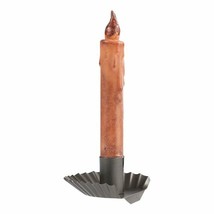 Windowsill Candle Holder with battery candle in Black Tin - £19.92 GBP