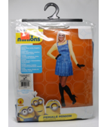 Adult FEMALE MINION Costume Extra Small 0-2  DRESS GOGGLES KNEE SOCKS GL... - $37.58 CAD