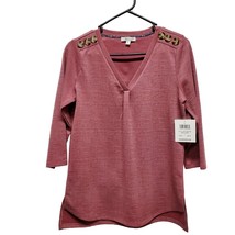 89th + Madison Womens Shirt Size Small New Mauve Colored - £11.78 GBP
