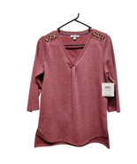 89th + Madison Womens Shirt Size Small New Mauve Colored - £11.79 GBP