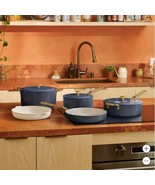 Our Place Cookware Set 8-Piece Blue Pans Essentials Ceramic Nonstick Ove... - $304.62 CAD