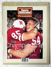 Sports Illustrated Magazine That Championship Season 1994 Nebraska Cornhuskers - £9.71 GBP