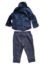 Baby Boy Clothing Lot 8 Pc 12M Carters Cat & Jack Pants Romper Outfit image 3